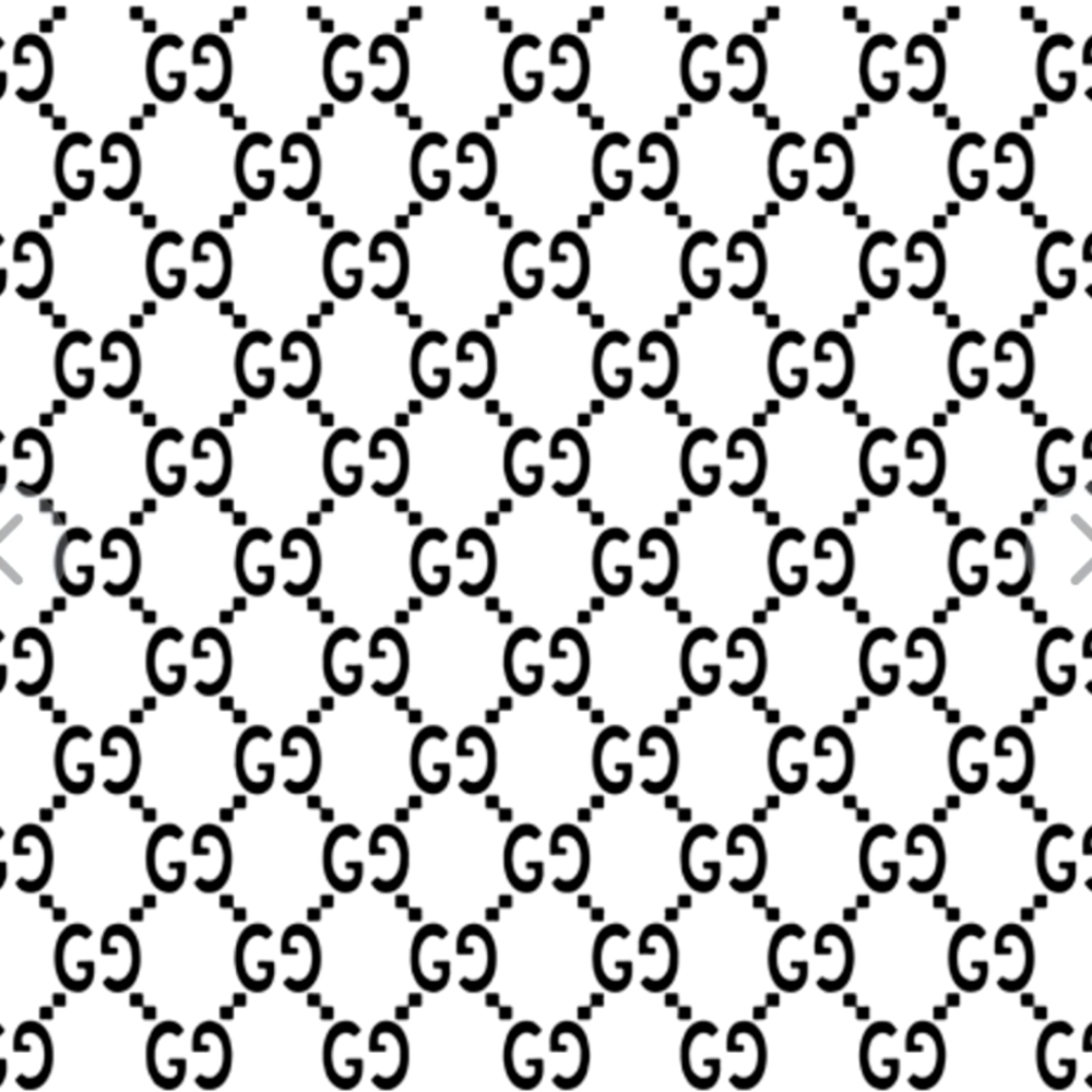 GUCCI PATTERN STICKERS! 20 COUNT!